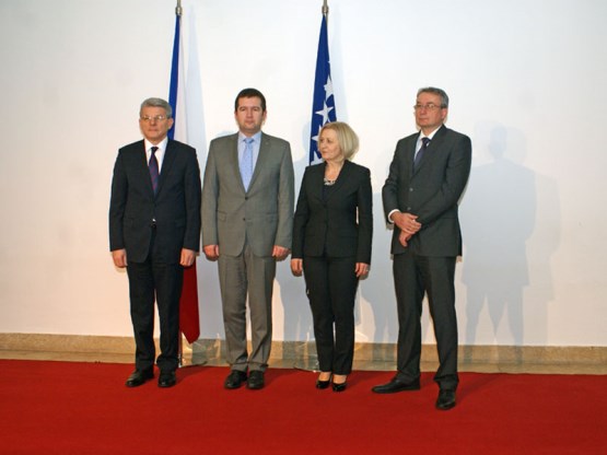 The Members of the Collegium of the House of Representatives met with President of the House of Representatives of the Parliament of the Czech Republic